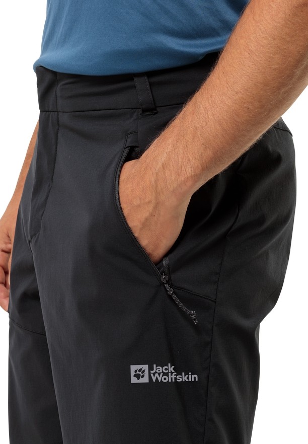 Jack Wolfskin Glastal Korte Broek Heren Zwart | 79285702