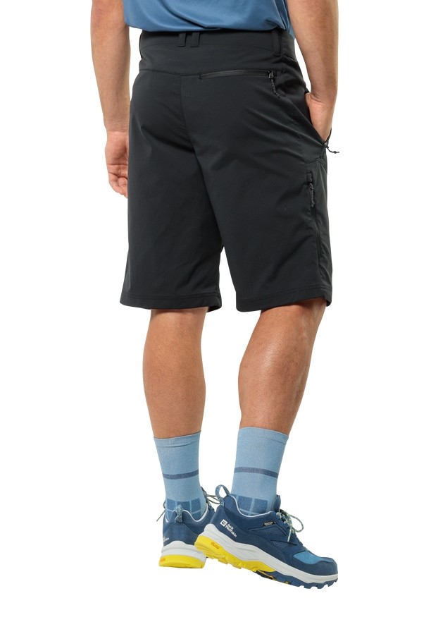 Jack Wolfskin Glastal Korte Broek Heren Zwart | 79285702