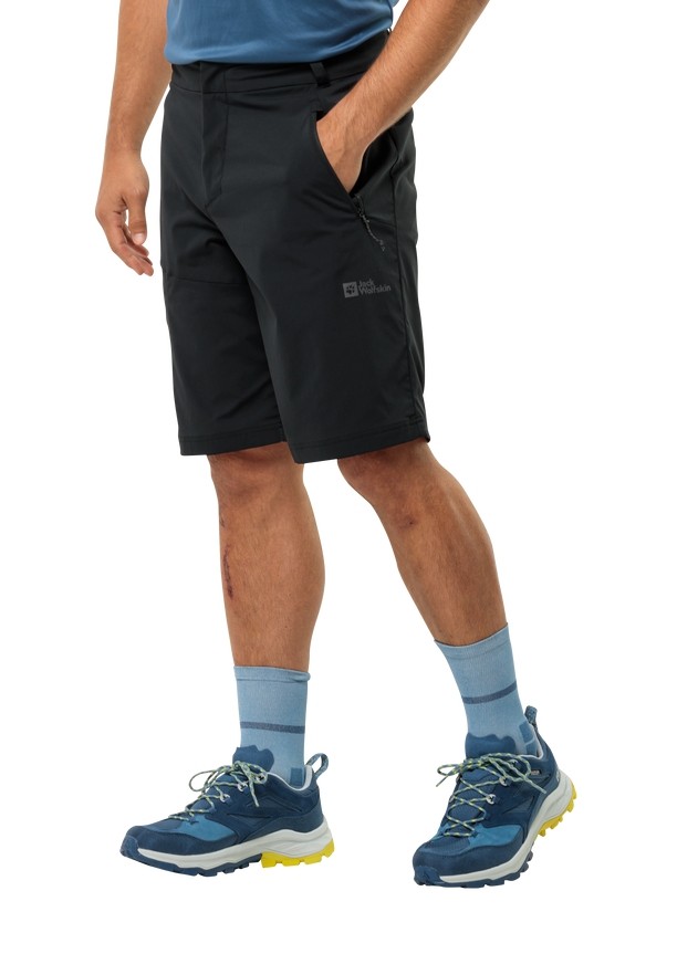 Jack Wolfskin Glastal Korte Broek Heren Zwart | 79285702
