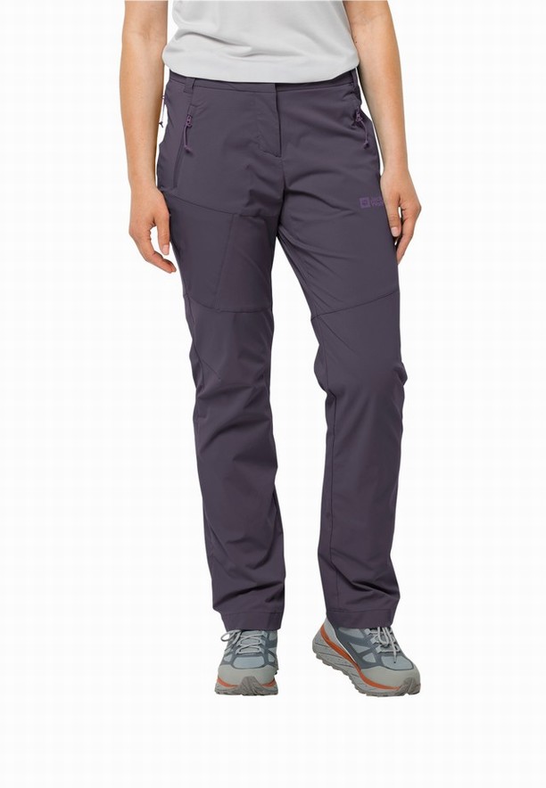 Jack Wolfskin Glastal Wandelbroeken Dames Paars | 87064038