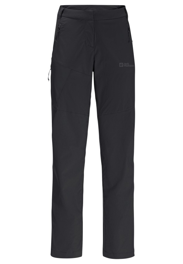 Jack Wolfskin Glastal Wandelbroeken Dames Zwart | 73578444