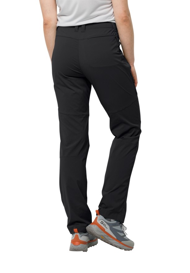 Jack Wolfskin Glastal Wandelbroeken Dames Zwart | 73578444