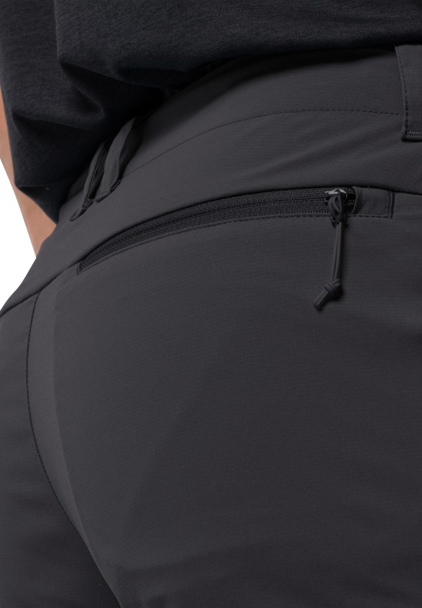 Jack Wolfskin Glastal Wandelbroeken Heren Zwart | 20493933