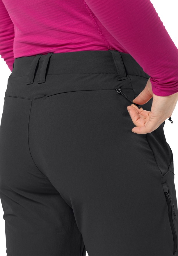 Jack Wolfskin Glastal Winter Broek Dames Zwart | 96668084
