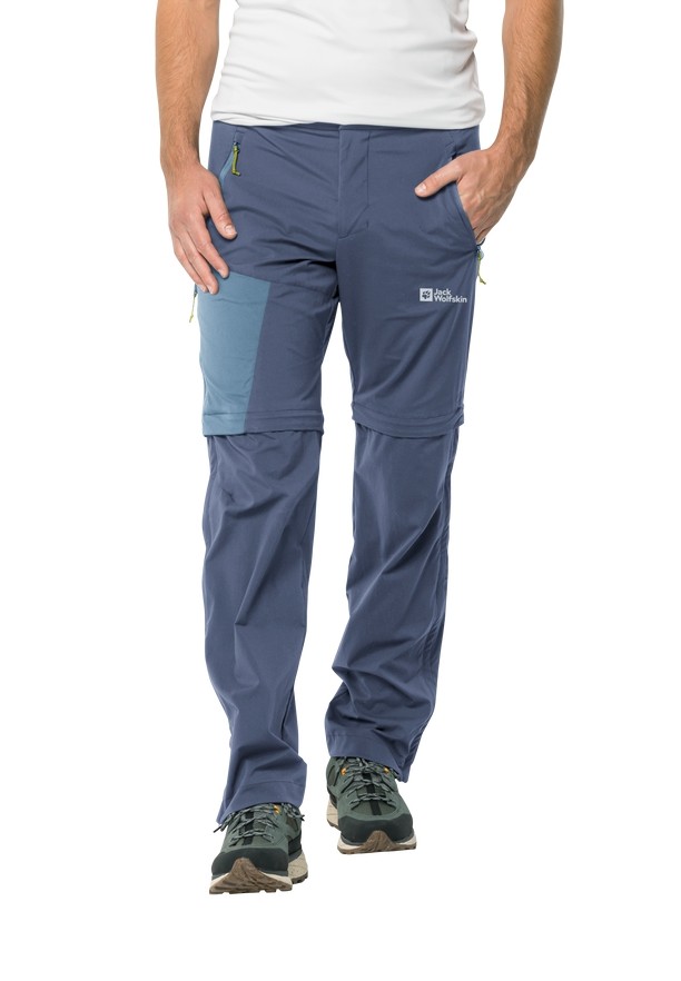 Jack Wolfskin Glastal Zip Away Wandelbroeken Heren Donkerblauw | 45307608