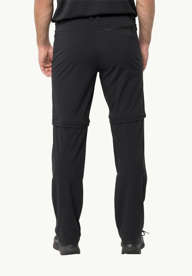 Jack Wolfskin Glastal Zip Off Wandelbroeken Heren Zwart | 66214917