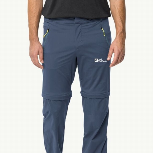 Jack Wolfskin Glastal Zip Off Wandelbroeken Heren Donkerblauw | 63794929