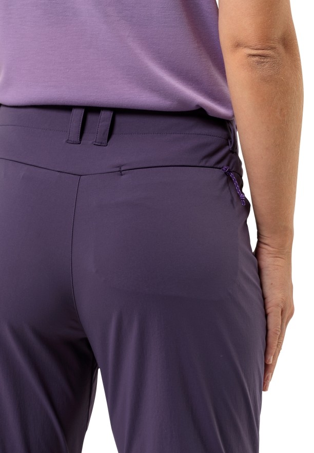 Jack Wolfskin Glastal Zip Off Wandelbroeken Dames Paars | 36721688