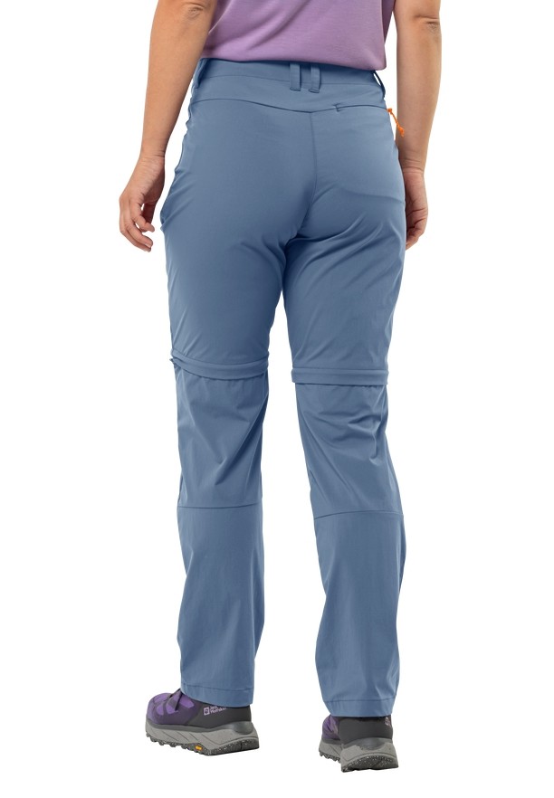 Jack Wolfskin Glastal Zip Off Wandelbroeken Dames Blauw | 26755729