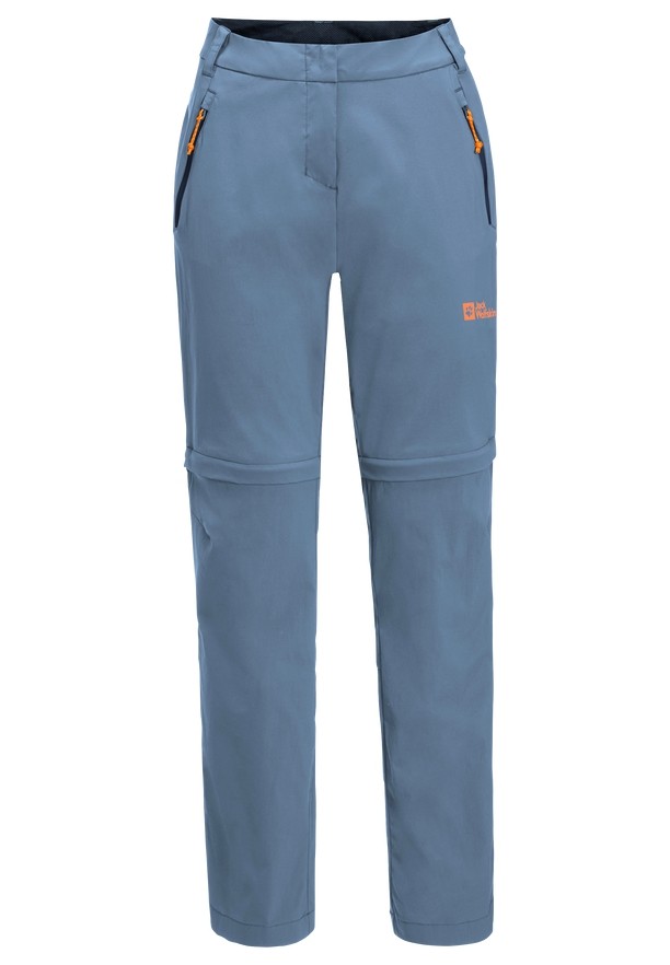 Jack Wolfskin Glastal Zip Off Wandelbroeken Dames Blauw | 26755729