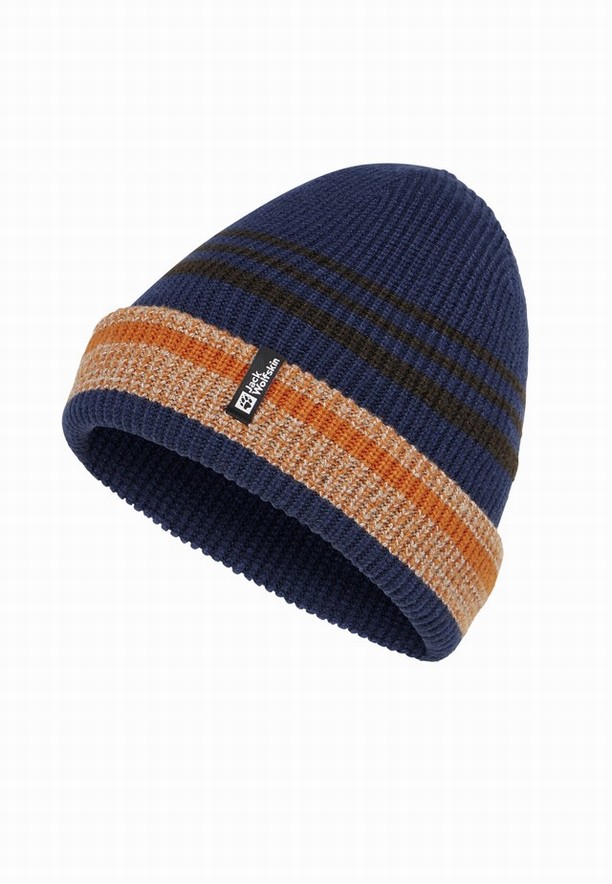 Jack Wolfskin Gleam Muts Dames Donkerblauw | 41030067