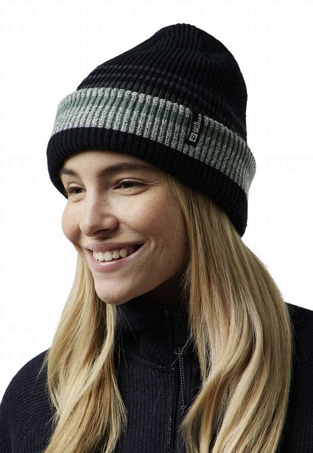 Jack Wolfskin Gleam Muts Heren Zwart | 45603290