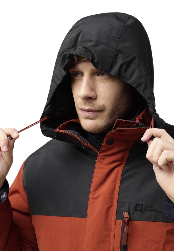 Jack Wolfskin Gletschersee Jassen Heren Rood | 37193476