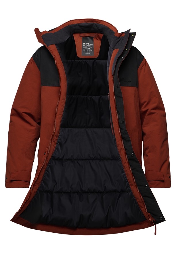 Jack Wolfskin Gletschersee Jassen Heren Rood | 37193476
