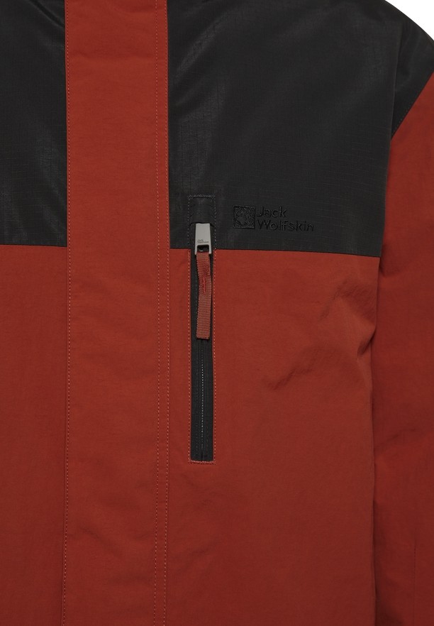 Jack Wolfskin Gletschersee Jassen Heren Rood | 37193476