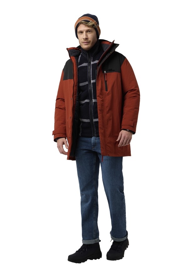 Jack Wolfskin Gletschersee Jassen Heren Rood | 37193476