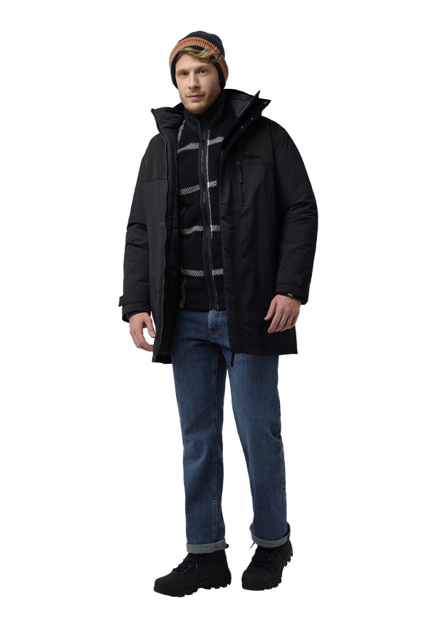 Jack Wolfskin Gletschersee Jassen Heren Donkerblauw | 52355305