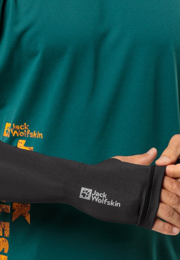 Jack Wolfskin Gravex Arm Sleeves Armwarmer Heren Zwart | 51081300