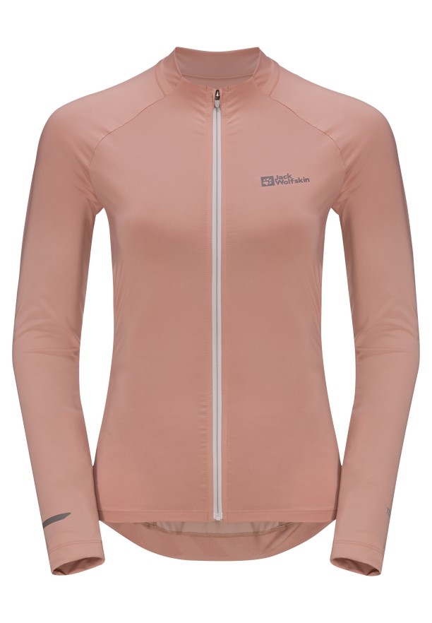 Jack Wolfskin Gravex Fz L/s Jassen Dames Roze | 17364432