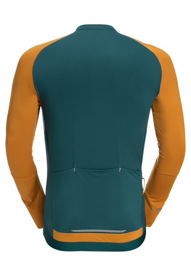 Jack Wolfskin Gravex Fz L/s T-shirts Heren Turquoise | 49221619