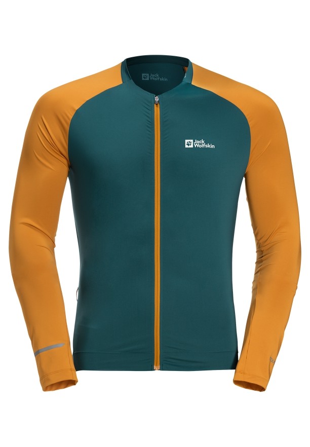 Jack Wolfskin Gravex Fz L/s T-shirts Heren Turquoise | 49221619