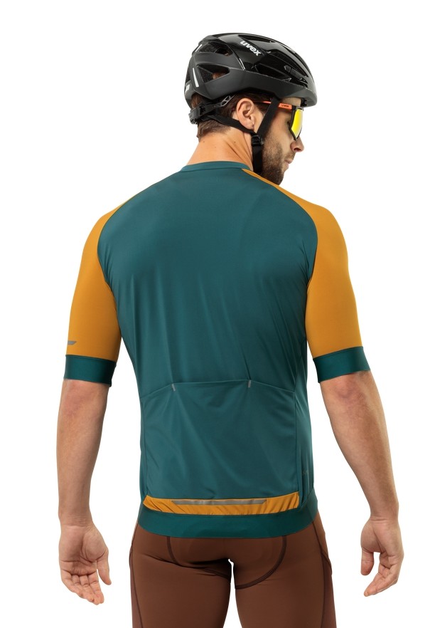 Jack Wolfskin Gravex Fz S/s T-shirts Heren Turquoise | 92771475