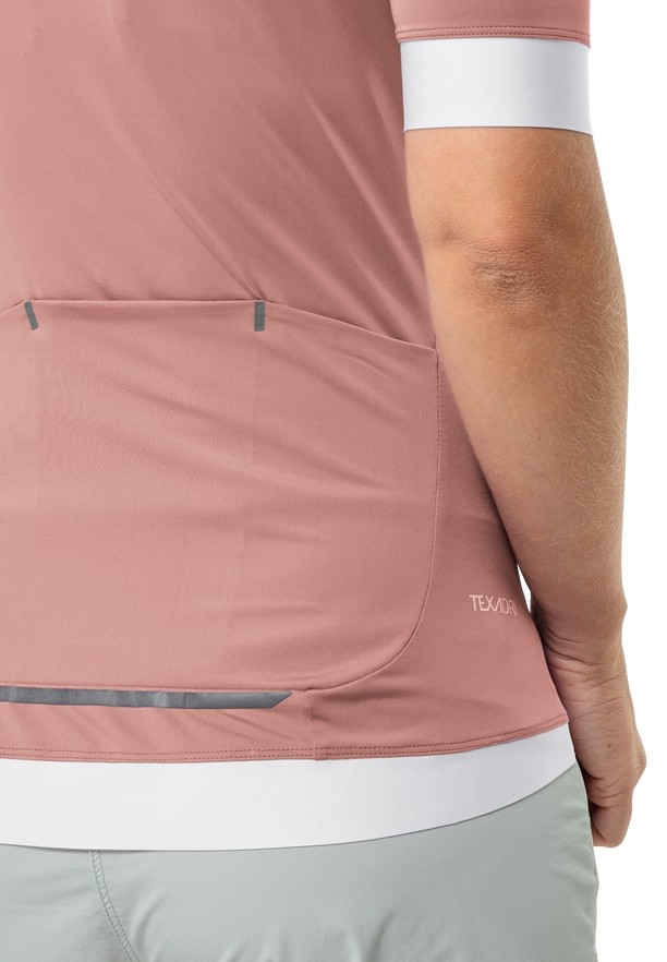 Jack Wolfskin Gravex Fz S/s W Bike T-shirts Dames Roze | 97770400