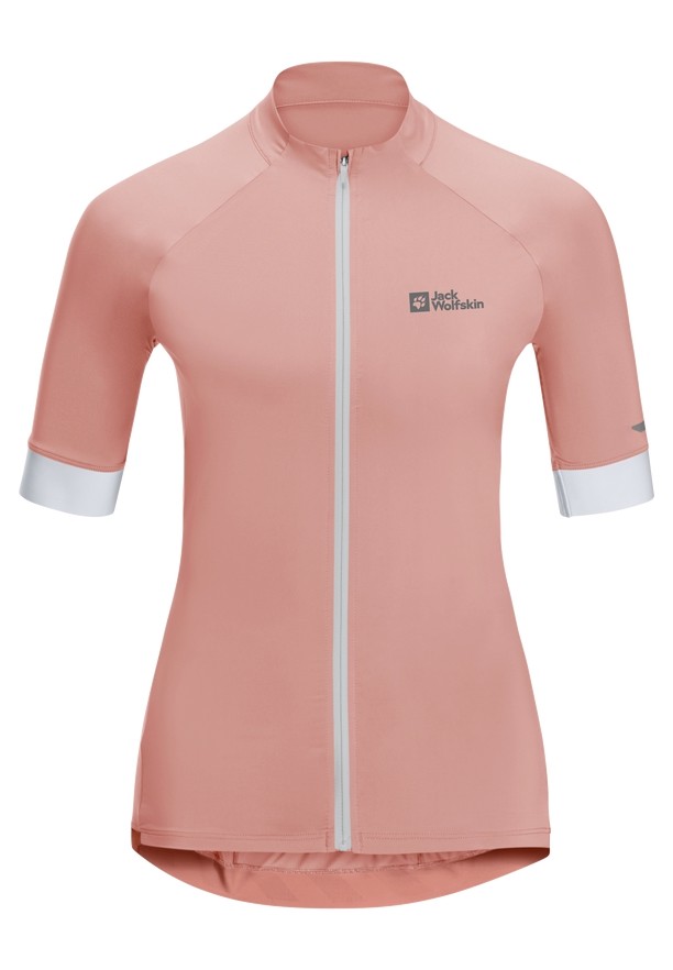 Jack Wolfskin Gravex Fz S/s W Bike T-shirts Dames Roze | 97770400