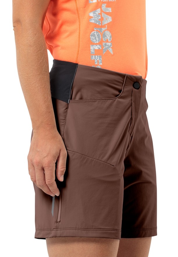 Jack Wolfskin Gravex Korte Broek Dames Rood | 12879188