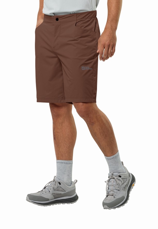 Jack Wolfskin Gravex Korte Broek Heren Rood | 40178521