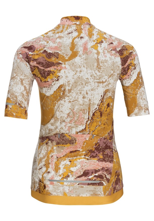 Jack Wolfskin Gravex Printed Fz S/s Overhemd Dames Bruin | 43863408