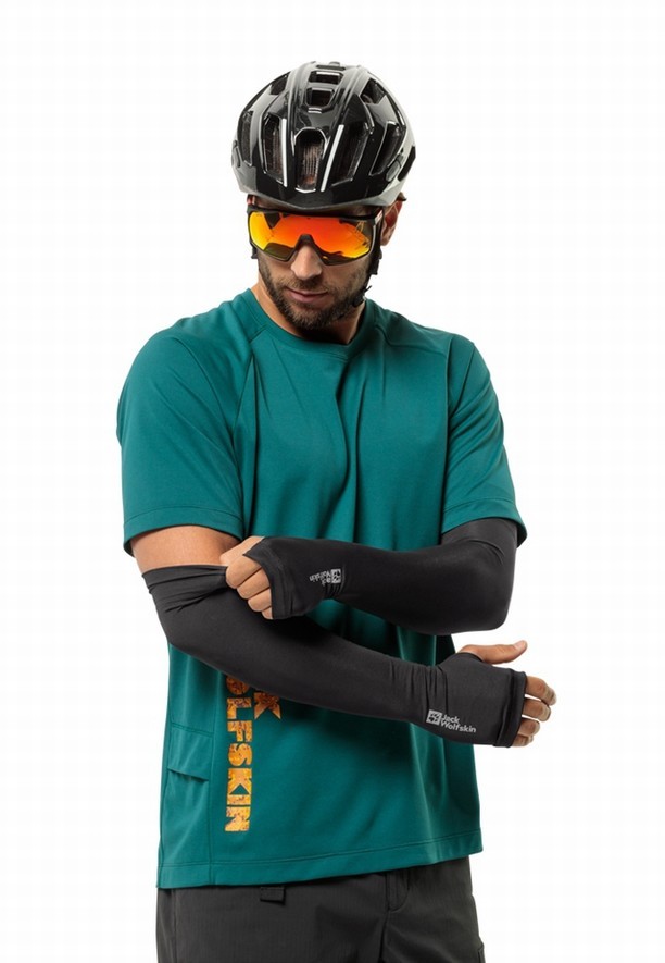 Jack Wolfskin Gravex Sleeves Armwarmer Dames Zwart | 88488192