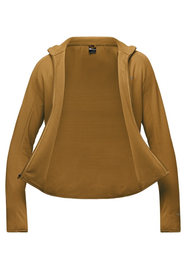 Jack Wolfskin Gravex Thermo Fz Fleece Jassen Heren Geel | 72188581
