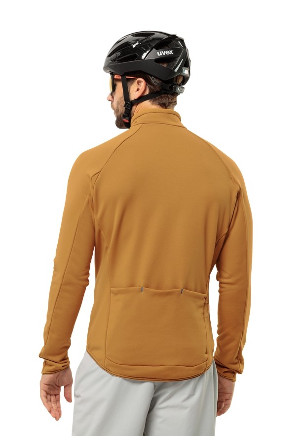 Jack Wolfskin Gravex Thermo Fz Fleece Jassen Heren Geel | 72188581