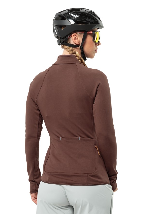 Jack Wolfskin Gravex Thermo Fz Fleece Jassen Dames Rood | 82989670