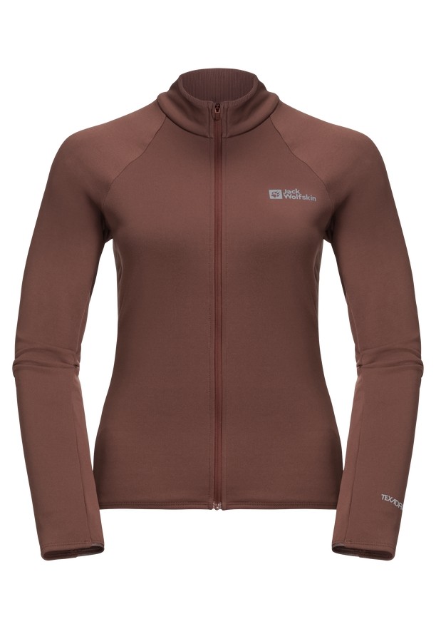 Jack Wolfskin Gravex Thermo Fz Fleece Jassen Dames Rood | 82989670