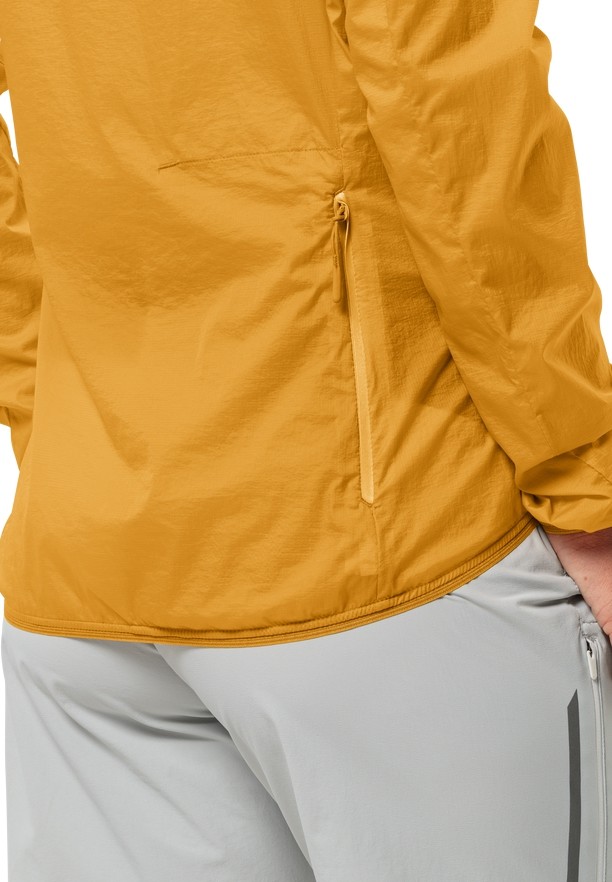 Jack Wolfskin Gravex Wind Softshell Jas Dames Geel | 15086119