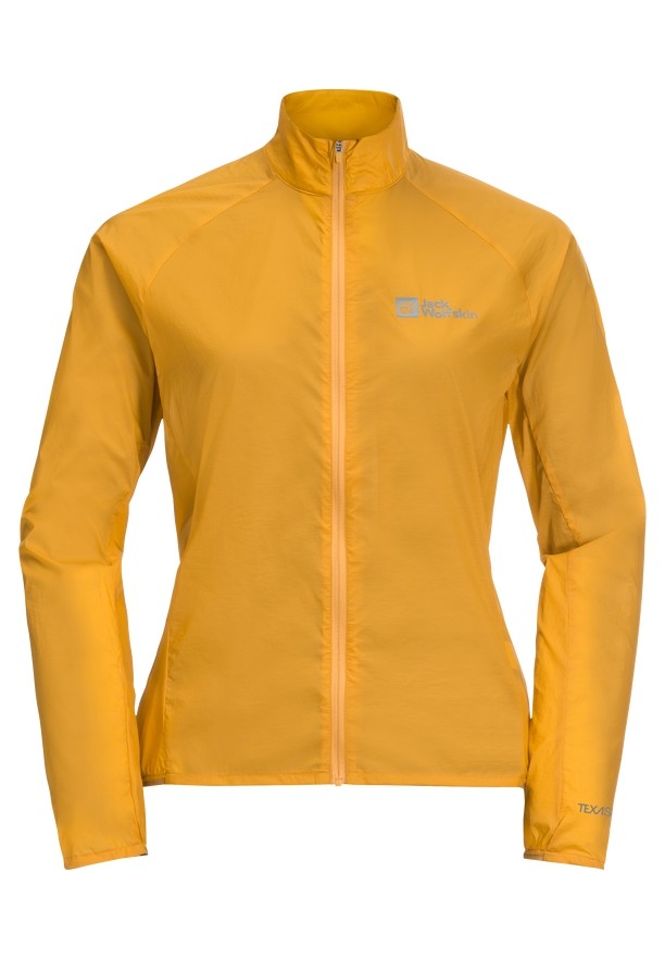 Jack Wolfskin Gravex Wind Softshell Jas Dames Geel | 15086119
