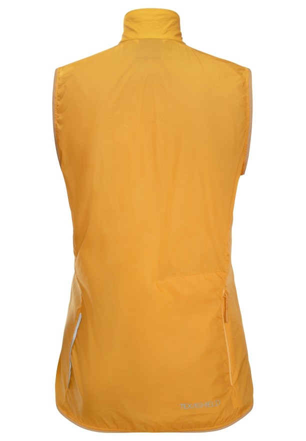 Jack Wolfskin Gravex Wind Vest Dames Geel | 33863127