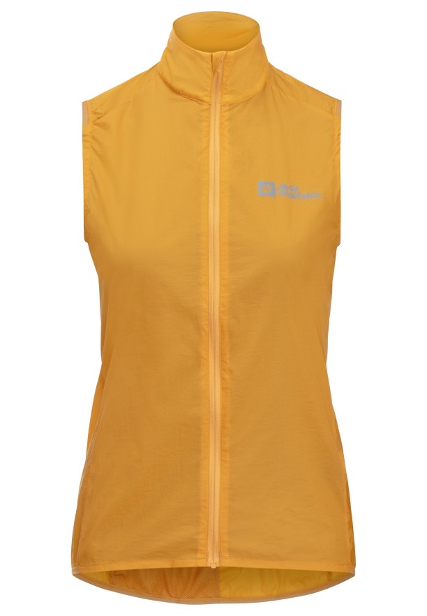 Jack Wolfskin Gravex Wind Vest Dames Geel | 33863127