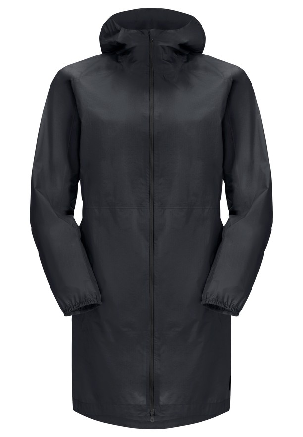 Jack Wolfskin Gutleut Regenjassen Dames Zwart | 83935147