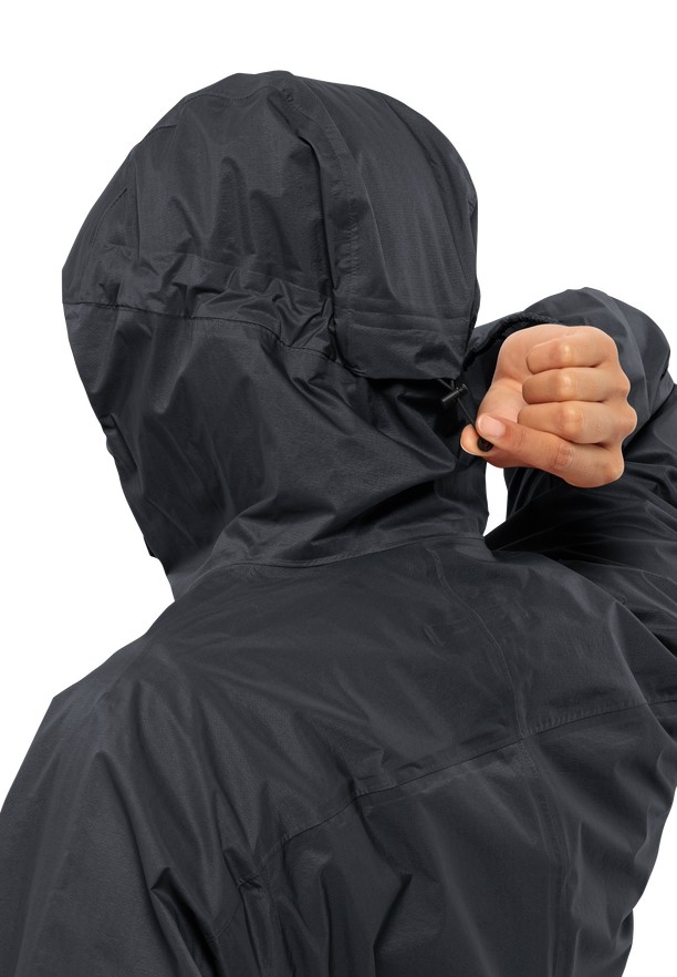 Jack Wolfskin Gutleut Regenjassen Dames Zwart | 83935147