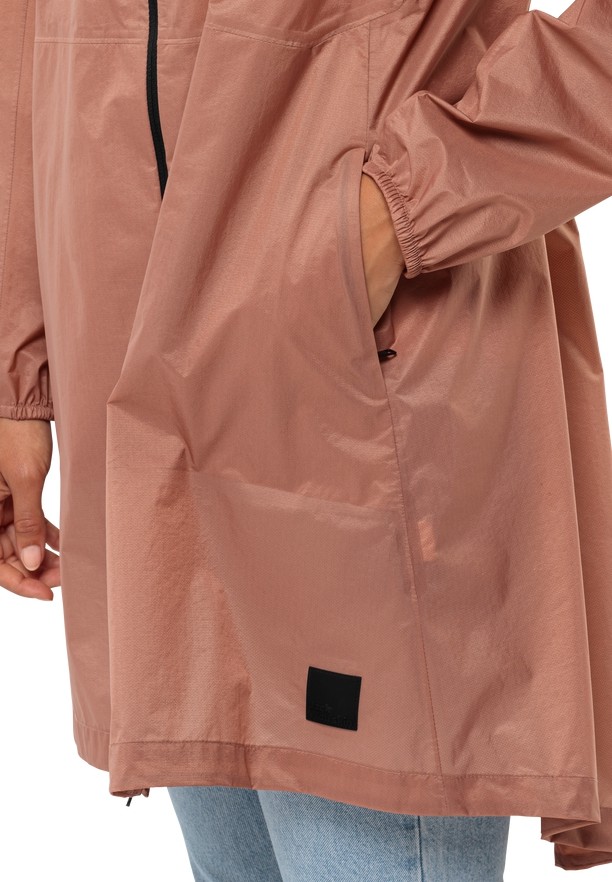 Jack Wolfskin Gutleut Regenjassen Dames Roze | 35201908
