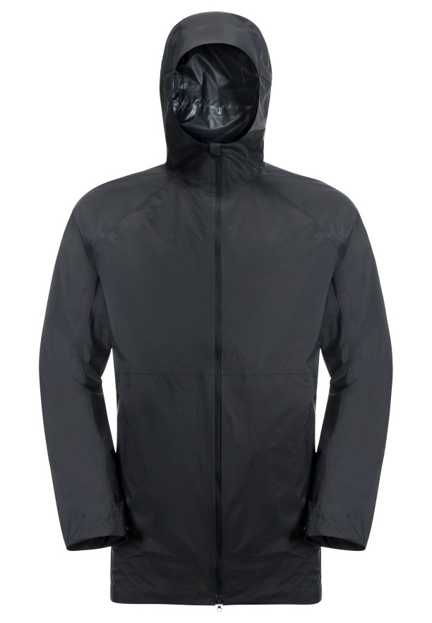 Jack Wolfskin Gutleut Regenjassen Heren Zwart | 99663890