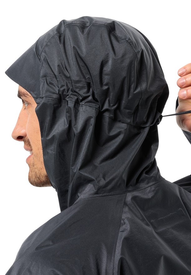 Jack Wolfskin Gutleut Regenjassen Heren Zwart | 99663890