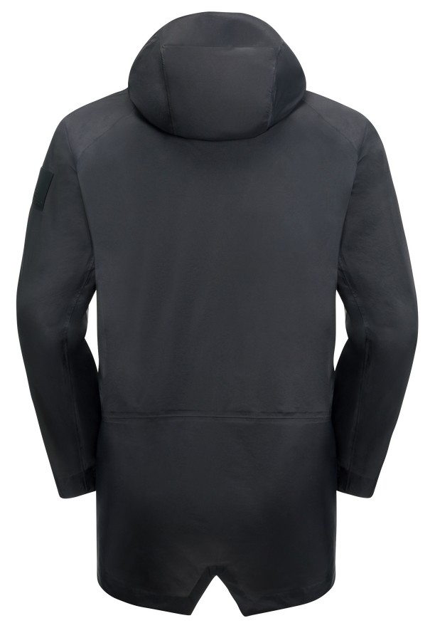 Jack Wolfskin Gutleut Regenjassen Heren Zwart | 99663890