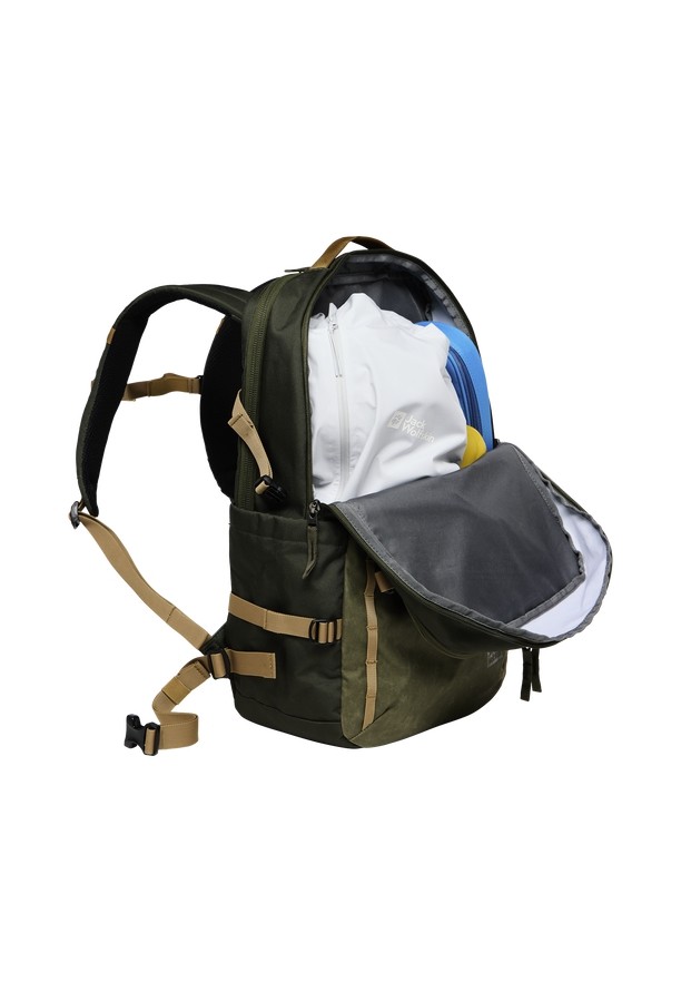 Jack Wolfskin Hallgarten Dagrugzak Heren Olijfgroen | 69061940