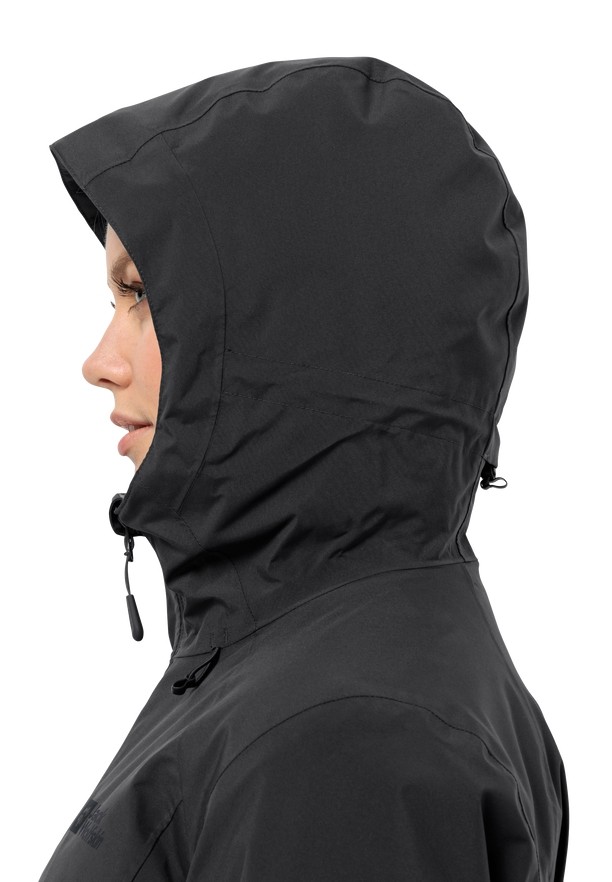 Jack Wolfskin Heidelstein Ins Winterjassen Dames Zwart | 83723406