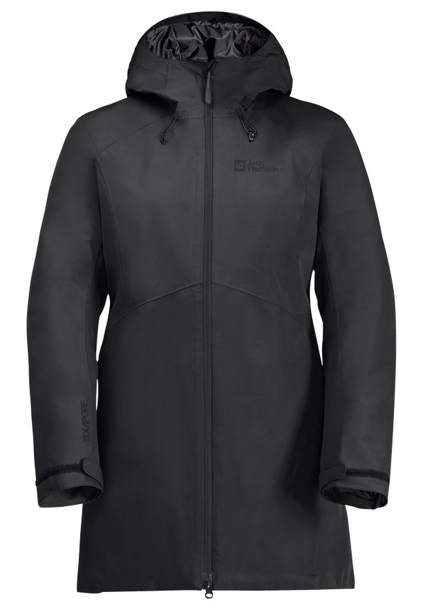 Jack Wolfskin Heidelstein Ins Winterjassen Dames Zwart | 83723406