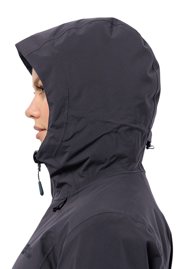 Jack Wolfskin Heidelstein Ins Winterjassen Dames Zwart | 87298028